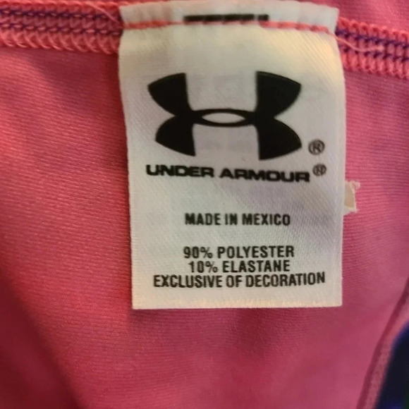 Under Armour tye dye heat gear short sleeve top - Picture 7 of 8